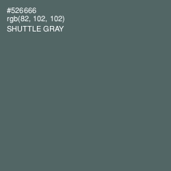 #526666 - Shuttle Gray Color Image